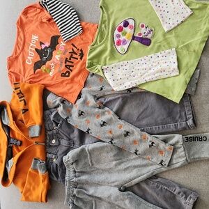 Halloween Girl's clothing lot - Age 3-4